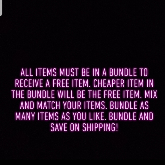 NWT BUY 1 GET 1 FREE ON EVERYTHING IN MY CLOSET - Picture 2 of 2